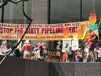 Ally Action: No Dirty Deal @ Sen. Feinstein's Office:September 1st, 2022